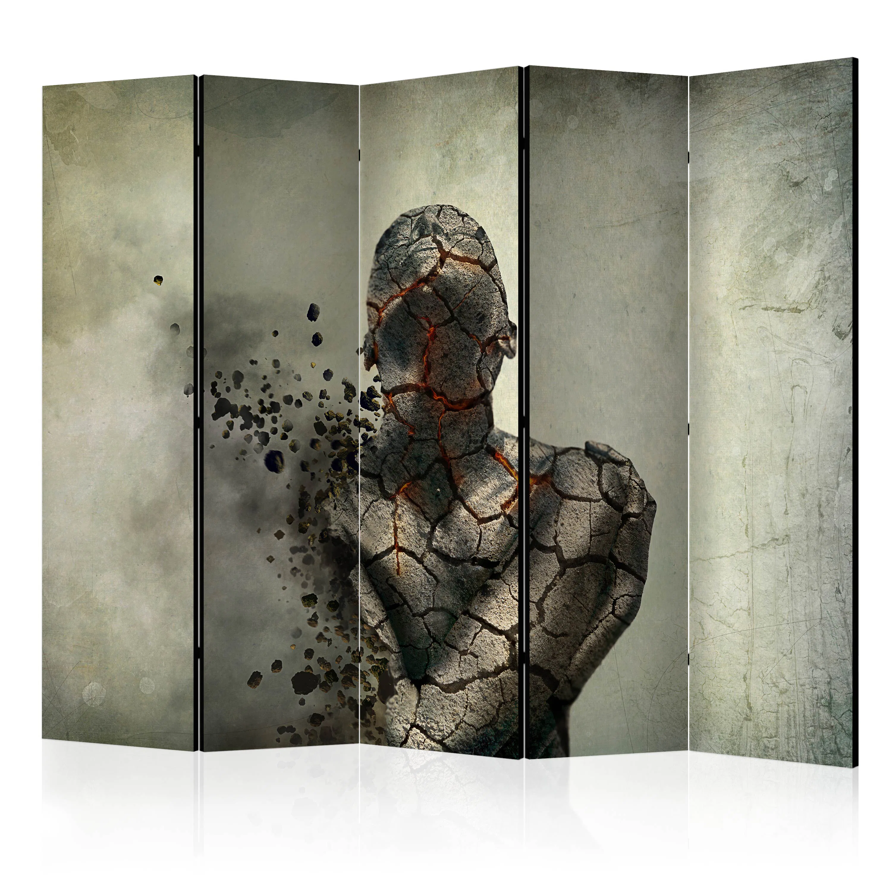 Rumsavdelare Skärmvägg Arkiio Internal Explosion II 225x172 cm