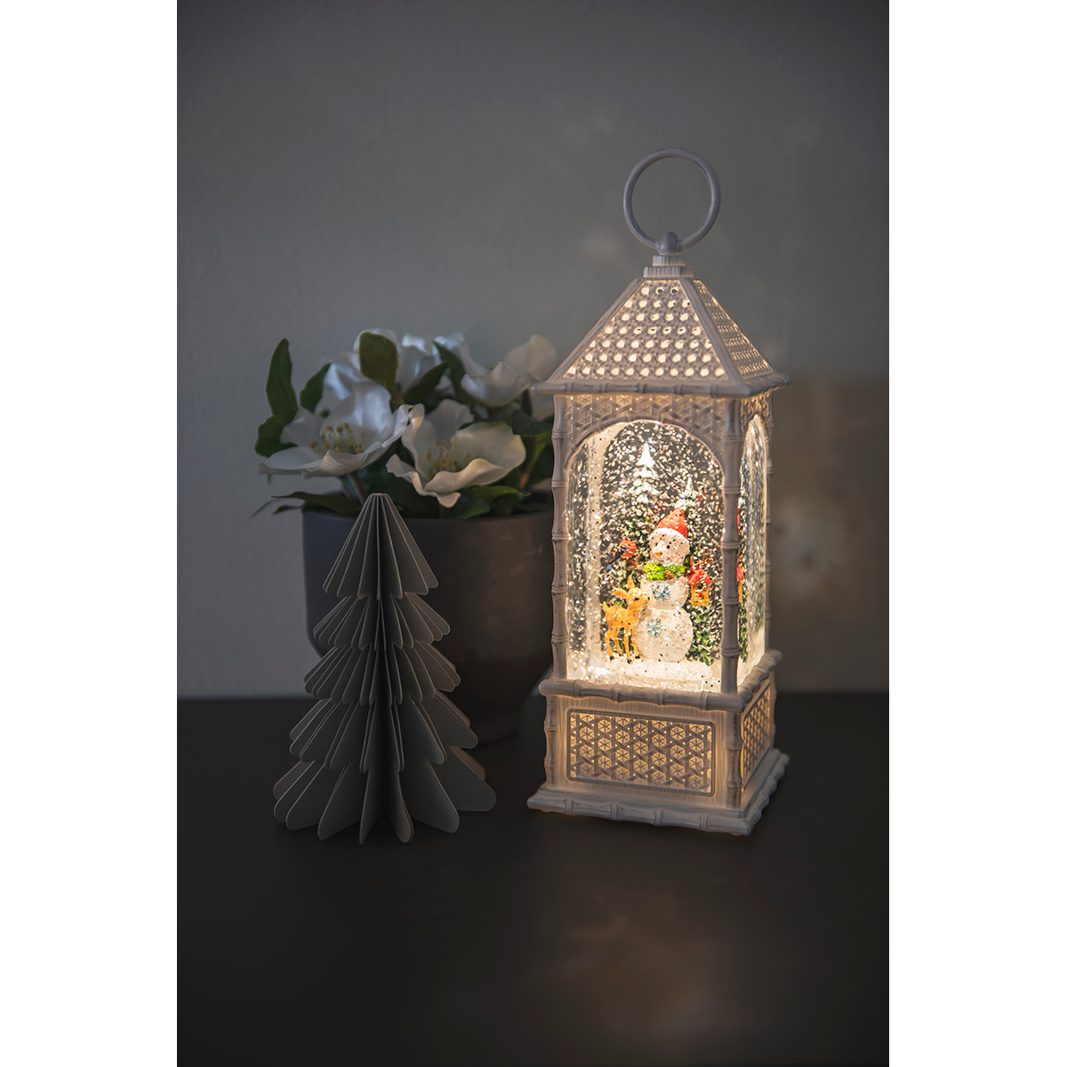 Dekorationsbelysning Gnosjö Konstsmide Lykta Snögubbe