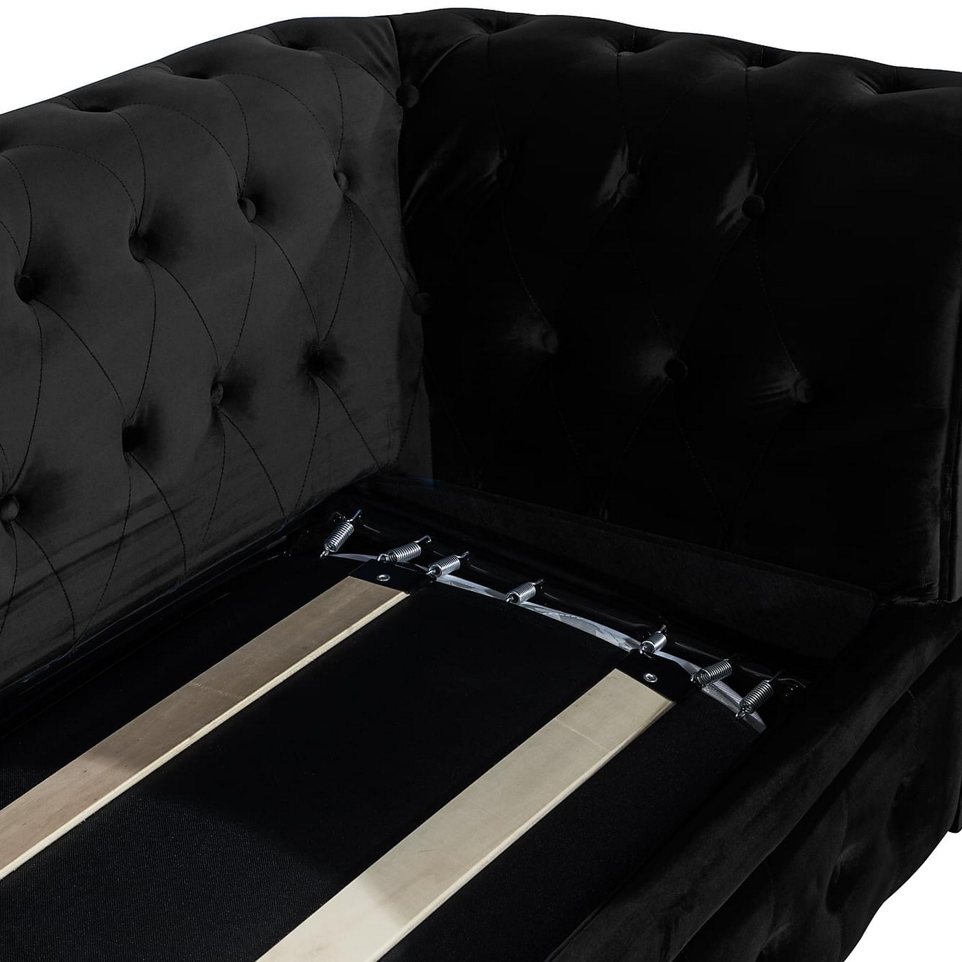 Bäddsoffa Manor House Chesterfield Lyx 3-sits Sammet