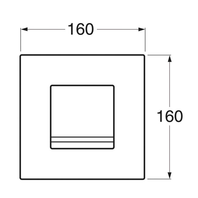 Spolknapp Gustavsberg till Triomont XS Enkel Mekanisk