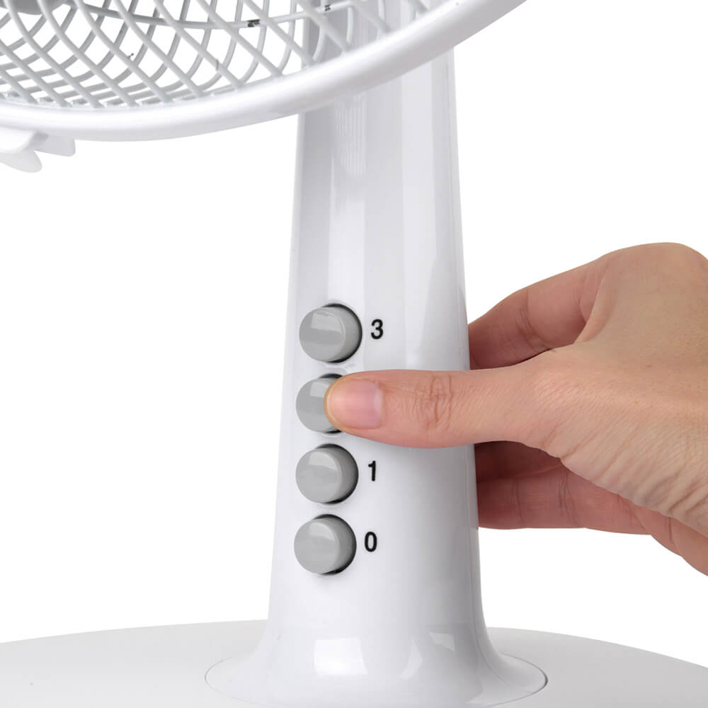 Bordsfläkt Black+Decker 5 Blad Vit