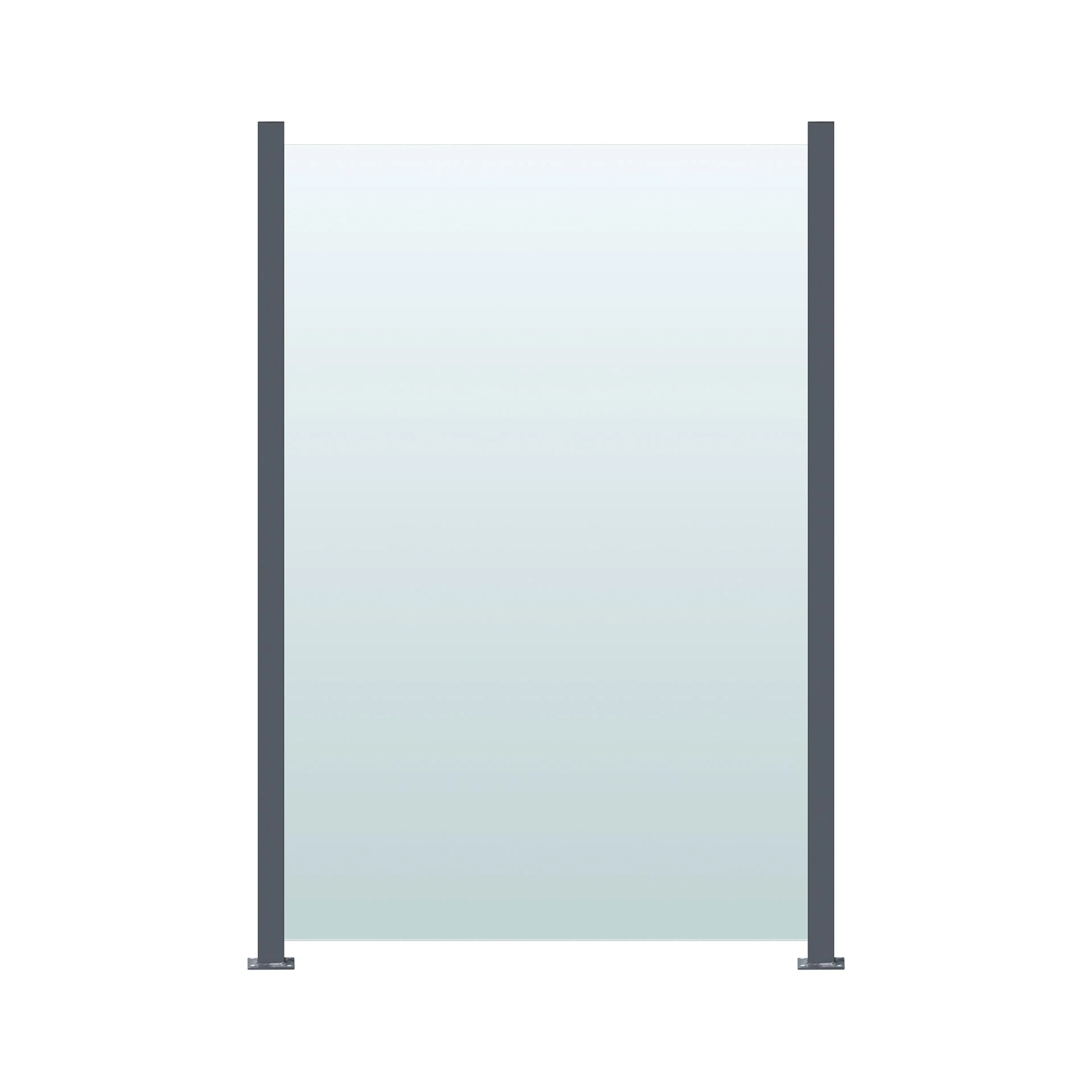 Glasräcke Hortus Klarglas Inkl Modul & Stolpar 100 x 150 cm