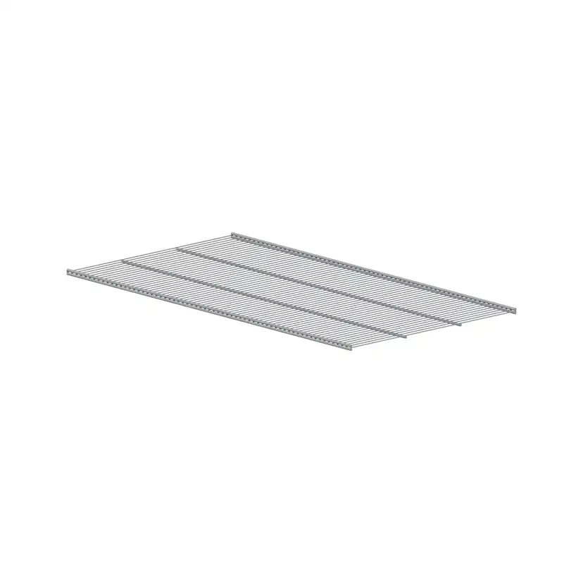 Trådhylla silver 916x494 Silver, 494 mm