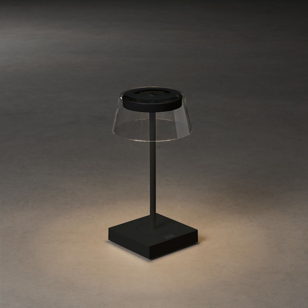 Scilla bordslampa svart USB Svart