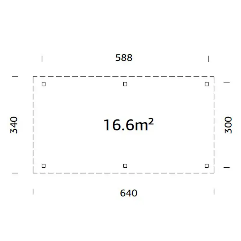Uterum Palmako Lenna 16,6 m2