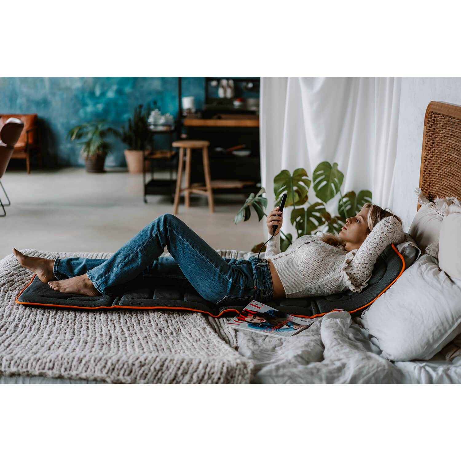 Massagematta MEDIVON Cozy Vibra.