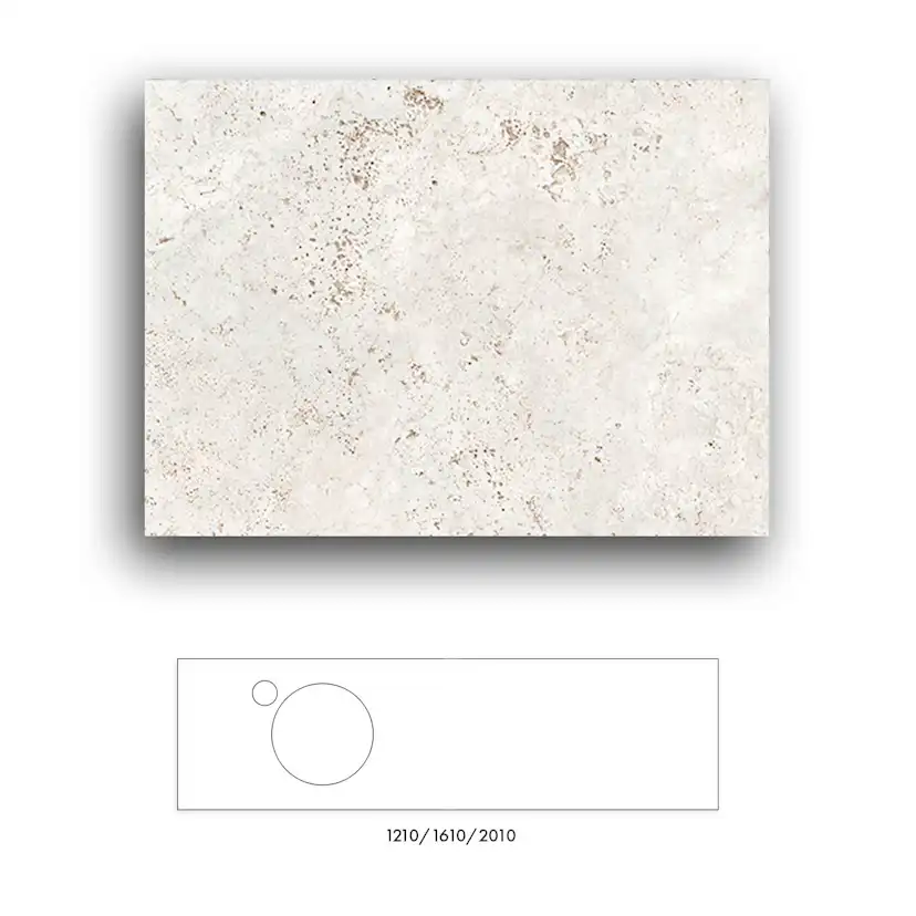 Bänkskiva Macro Design Crown+ Dekton 1610 till Tvättställsskåp Crown