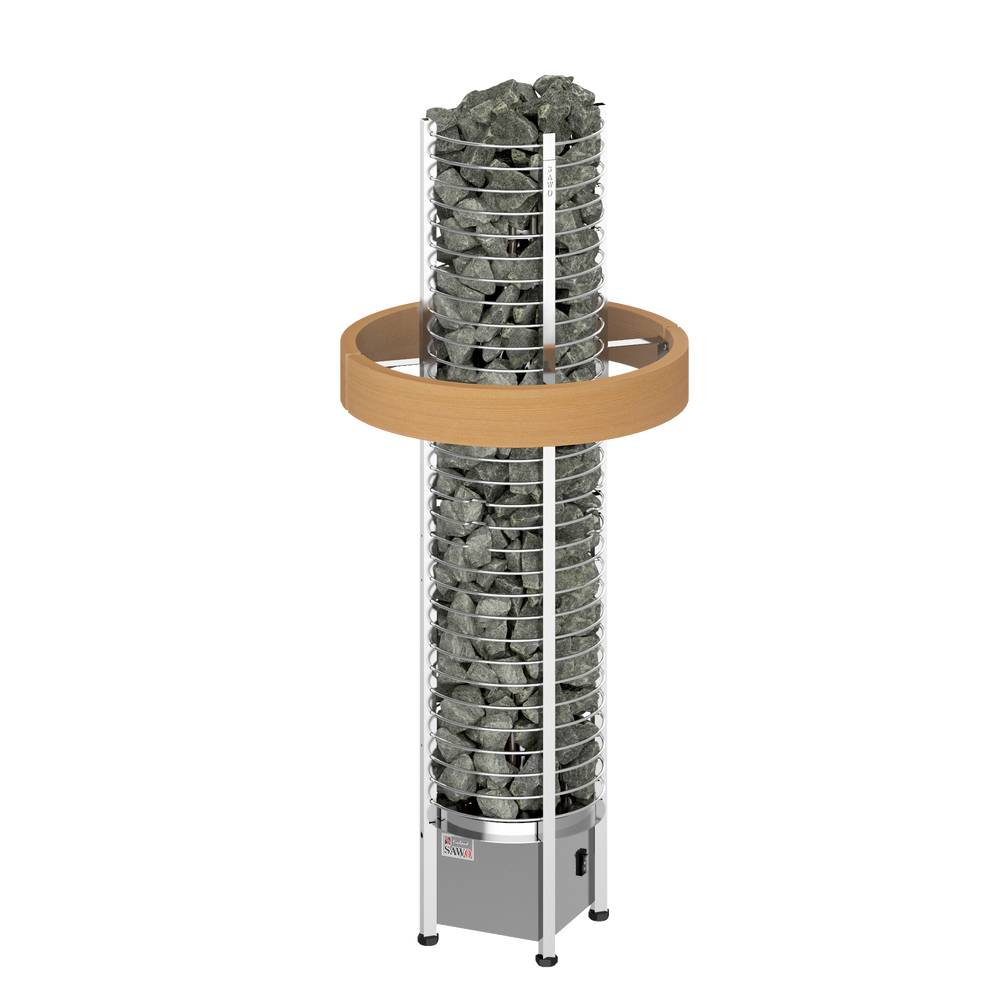 Aggregatskydd till Sawo Tower TH4, TH5 rund. Ceder. TH-GUARD Cederträ