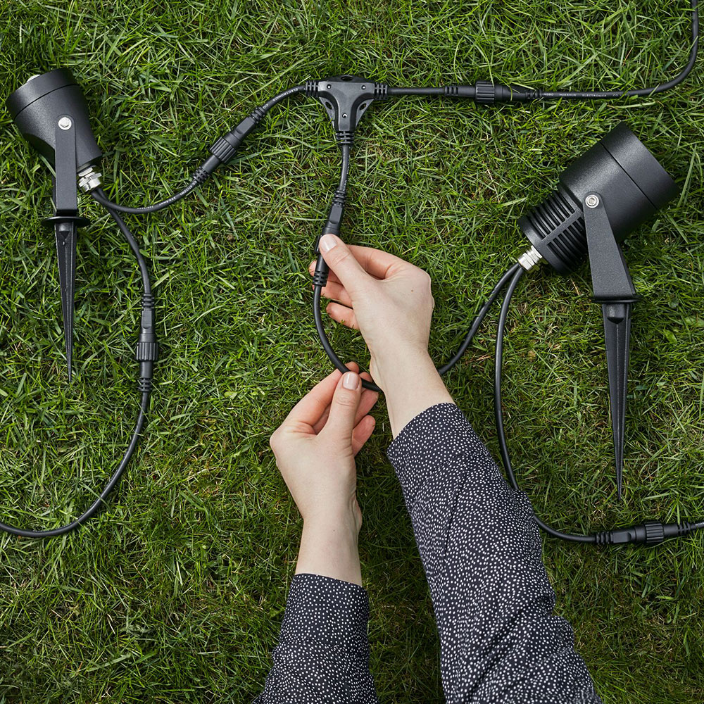 Y-koppling El-Kabel Markslöjd Garden 24 för Utebelysning