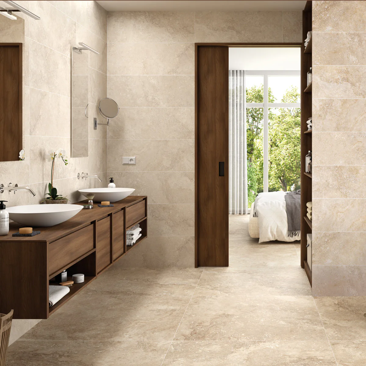 Klinker Tenfors Rockstone Marmor Beige Matt 60x60