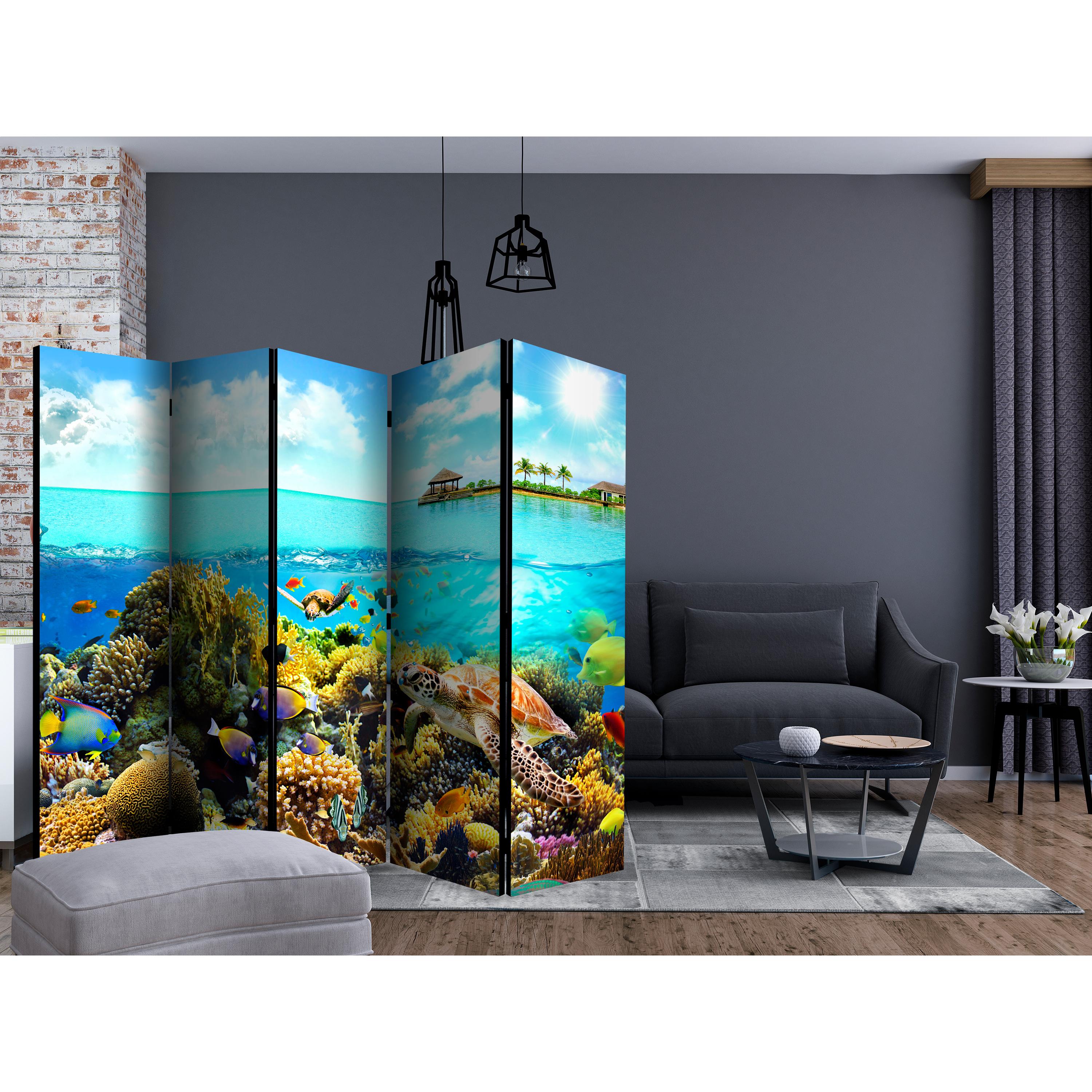 Rumsavdelare Skärmvägg Arkiio Heavenly Maldive II 225x172 cm