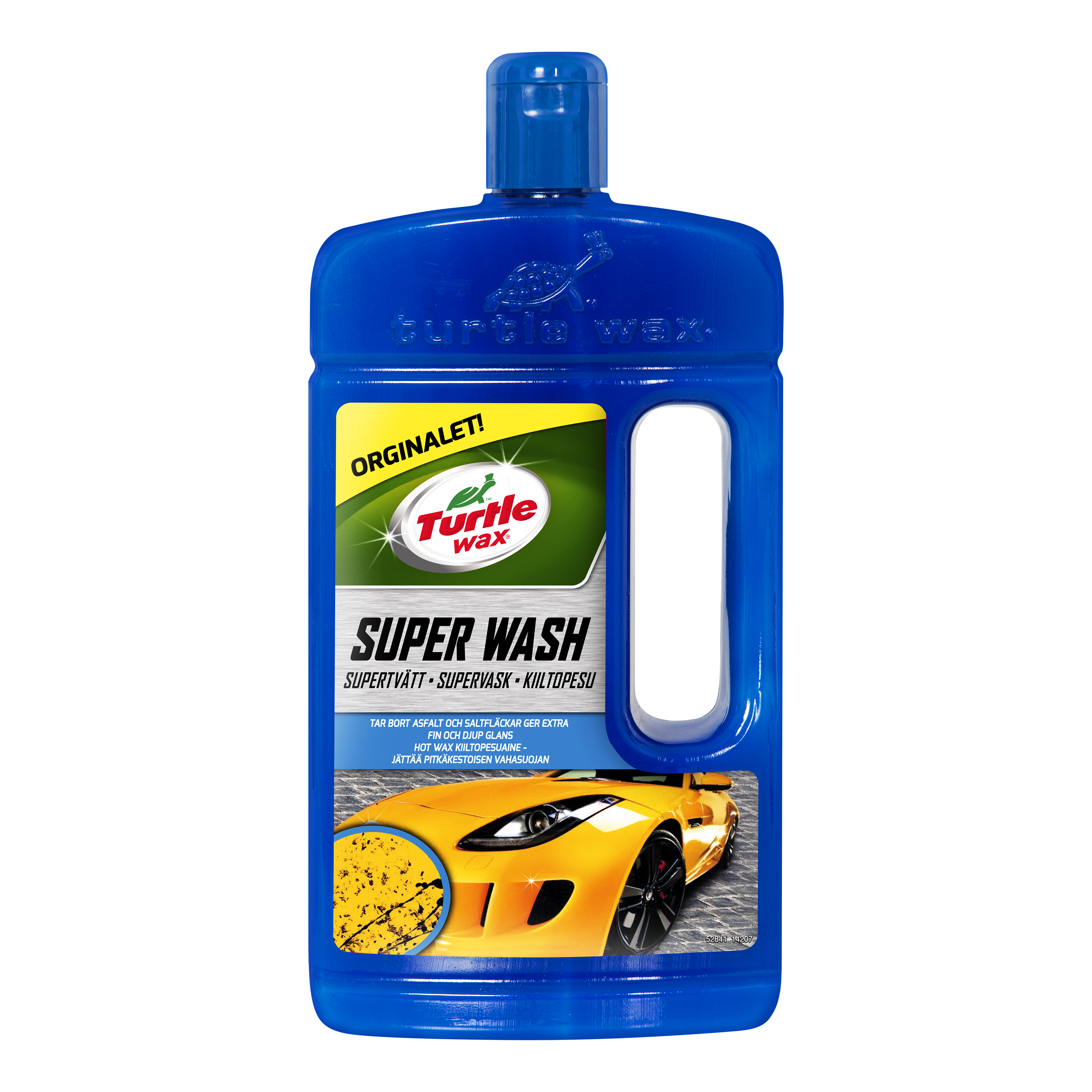 Bilschampo Turtle Wax Super Wash Supertvätt 1L