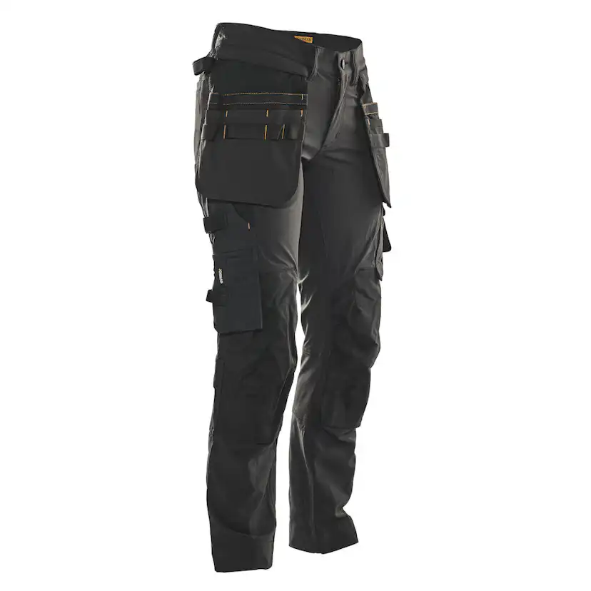 Hantverksshorts Jobman Stretch Svart