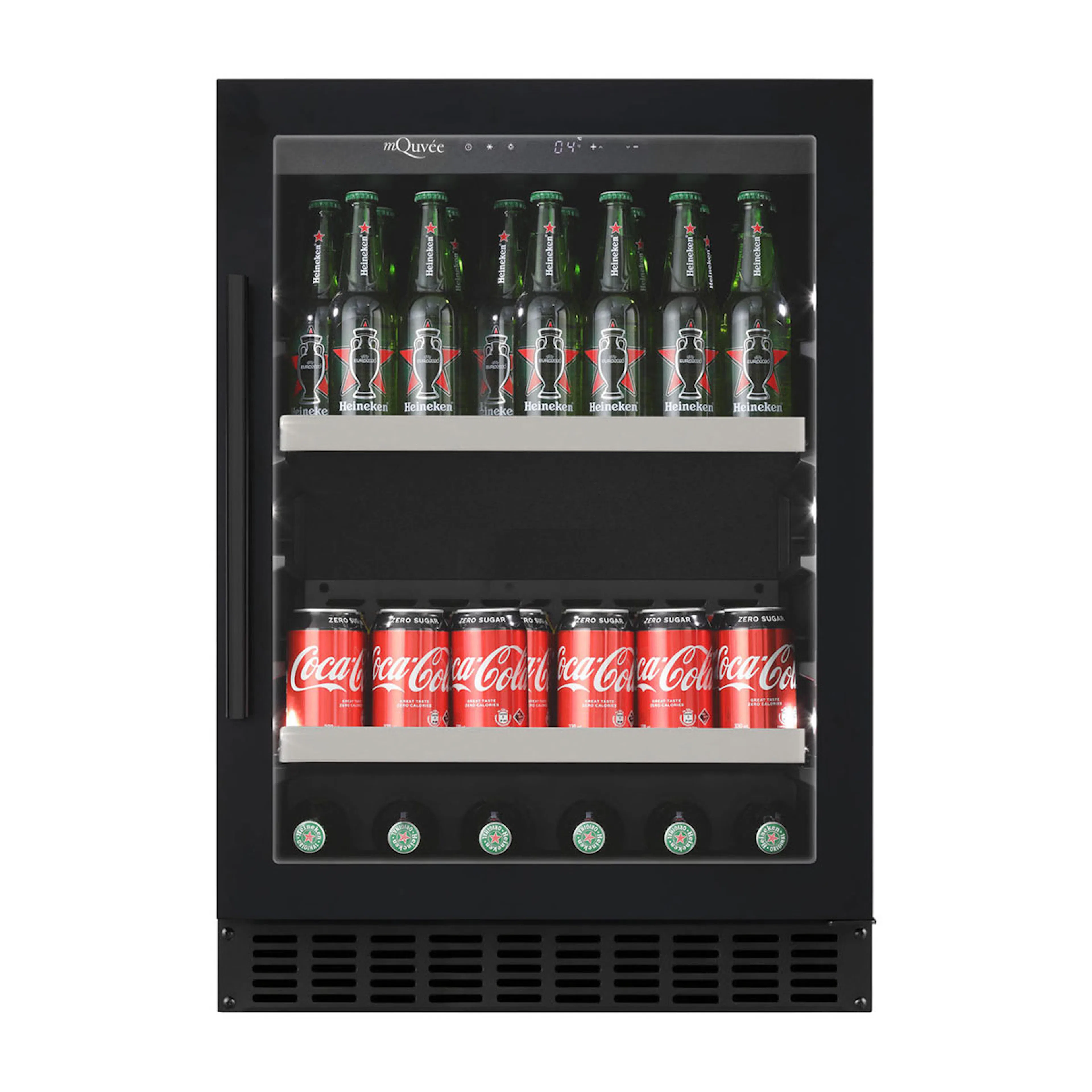 mQuvée - BeerServer 60 cm Anthracite Black - BS60AB-700 Svart