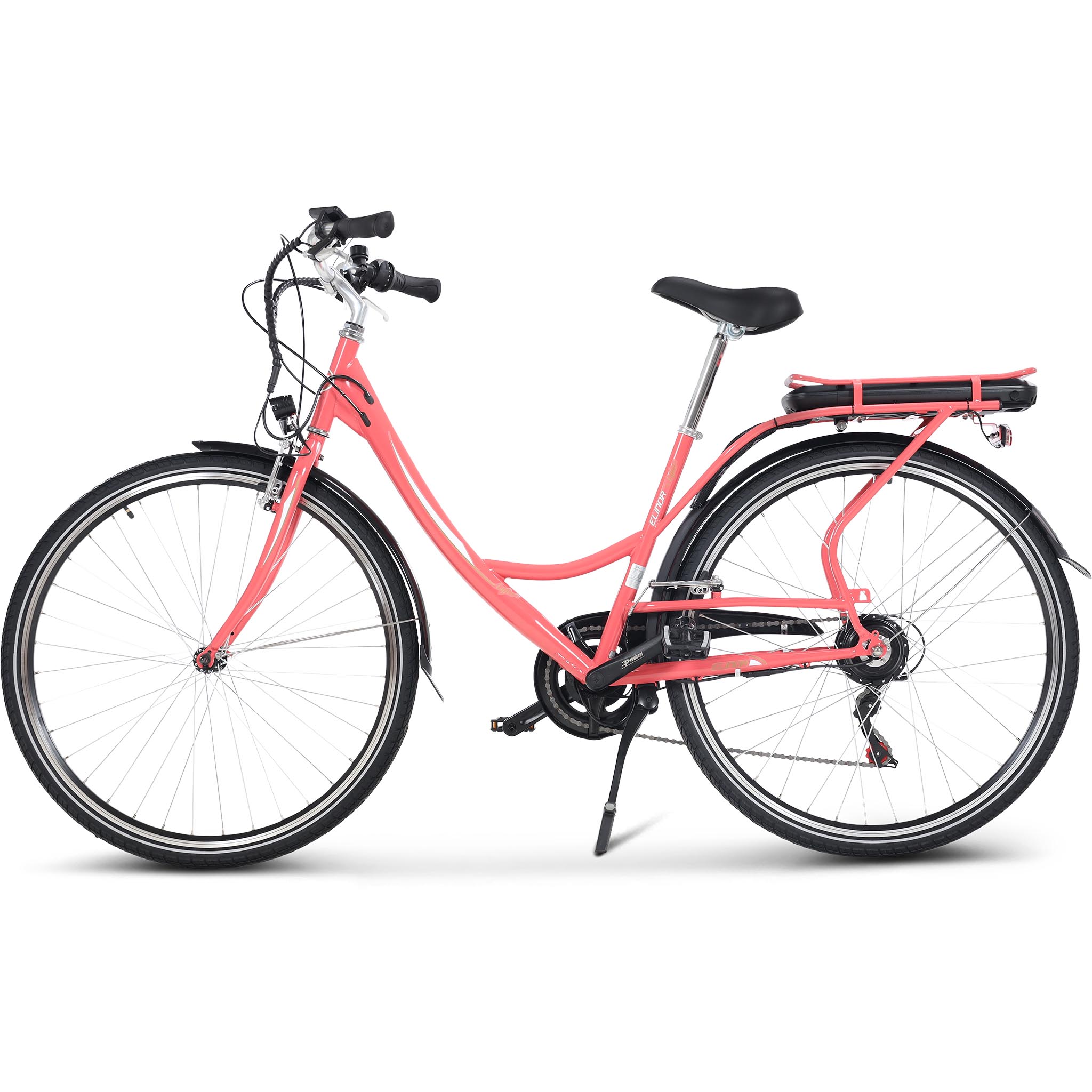 Elcykel Lyfco Dam 28" Elinor 13 Ah Rosa