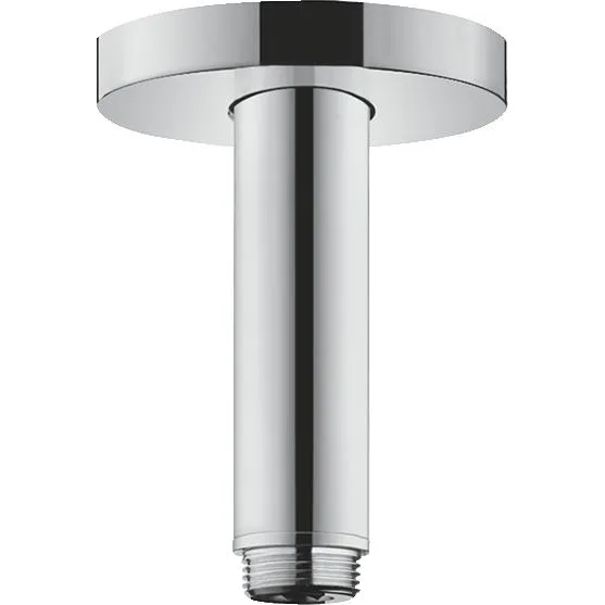 Duscharm S 100mm för takmontage Krom