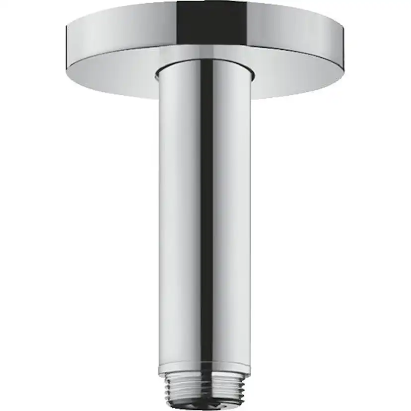 Duscharm S 100mm för takmontage Krom