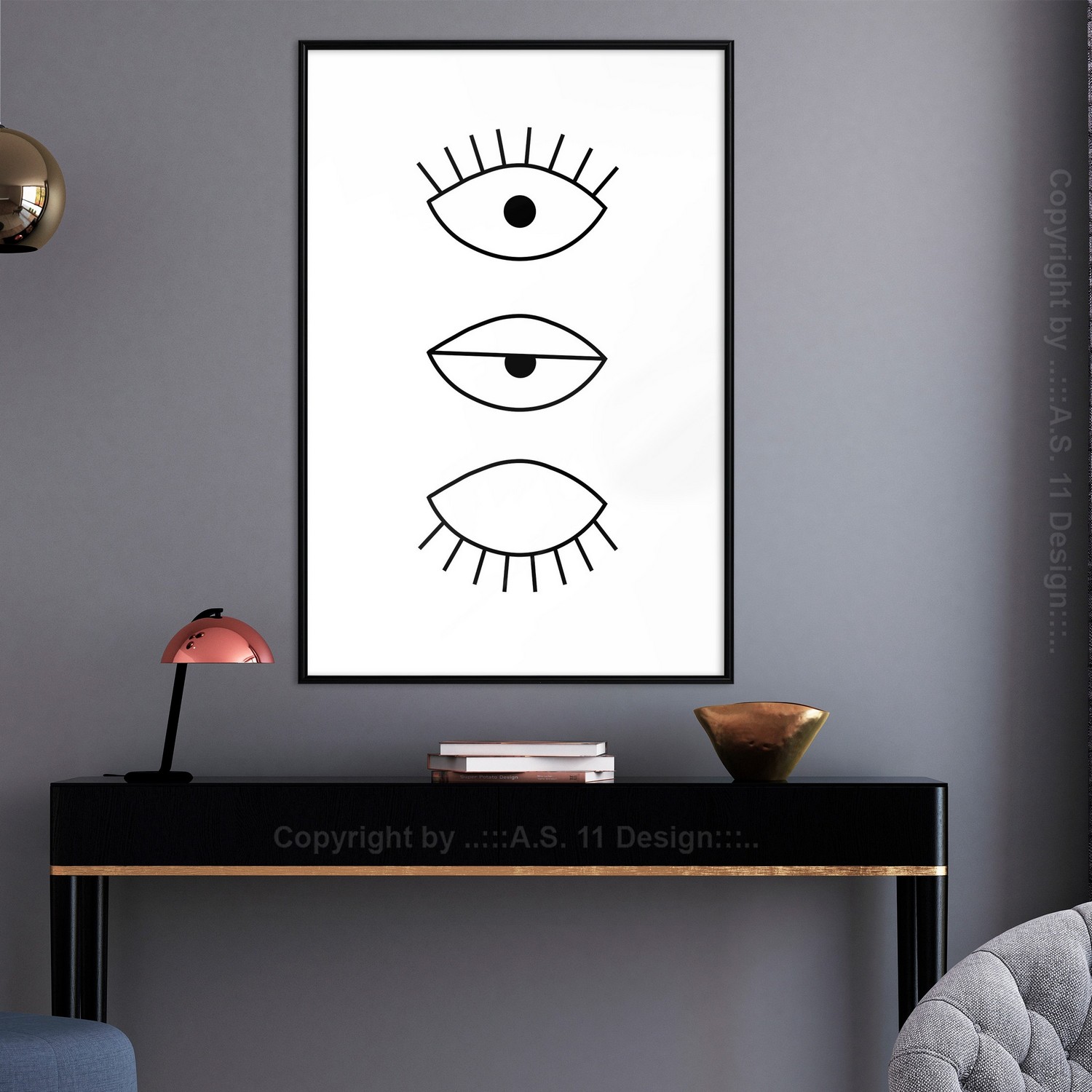 Poster Artgeist Affisch In the Blink of an Eye