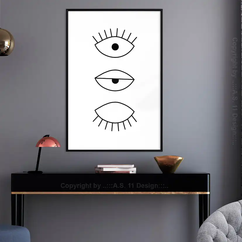Poster Artgeist Affisch In the Blink of an Eye