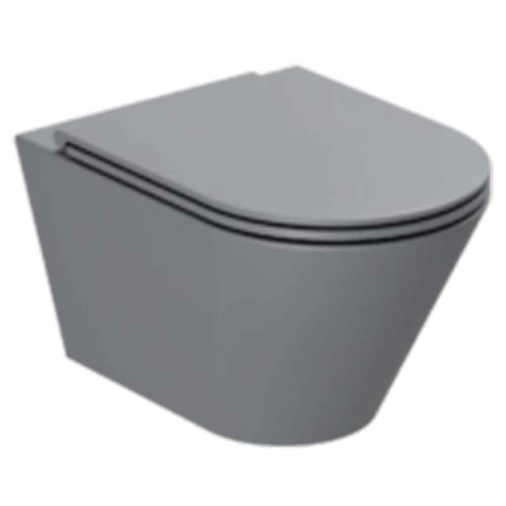 Forma Vägghängd Toalettstol, Anthracite