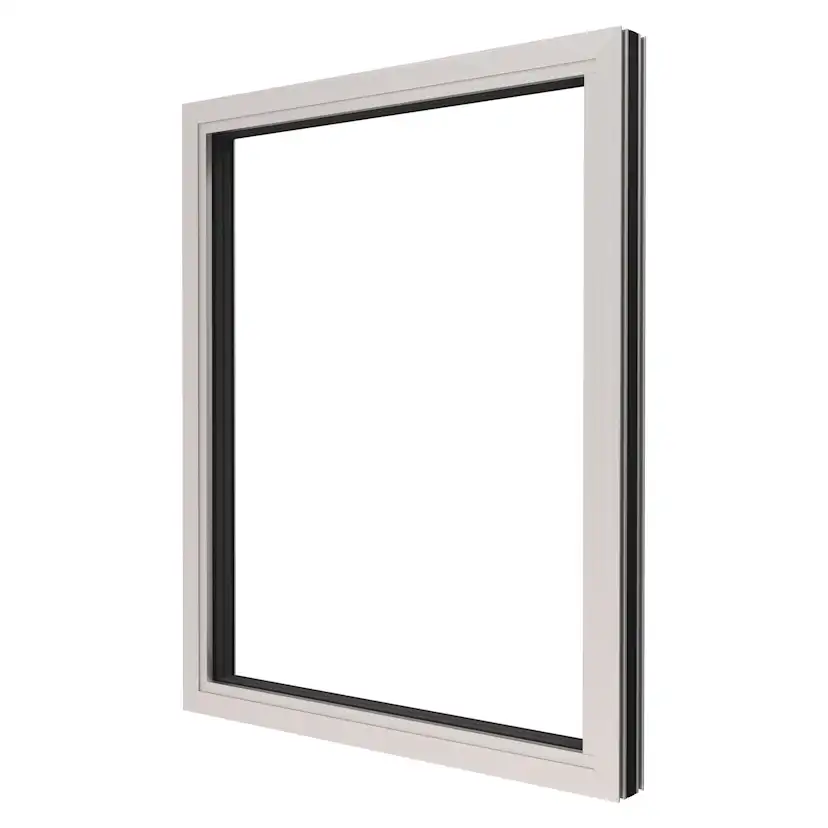 Fast Fönster NorDan HelAlu 3-Glas Aluminium