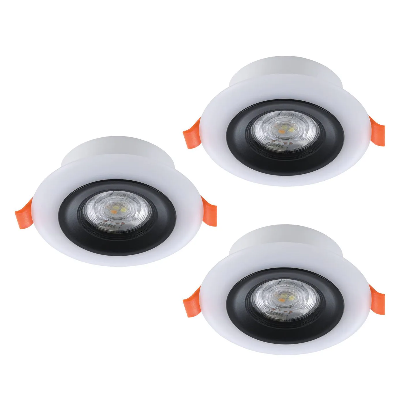 Infälld Lampa Eglo Calonge RGB 3 st