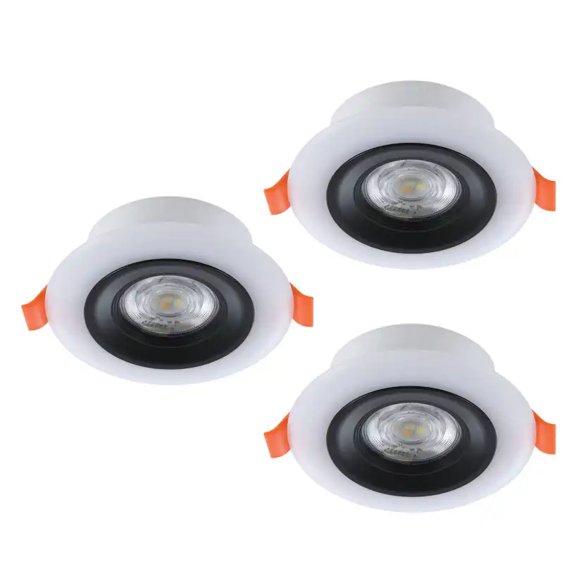Infälld Lampa Eglo Calonge RGB 3 st