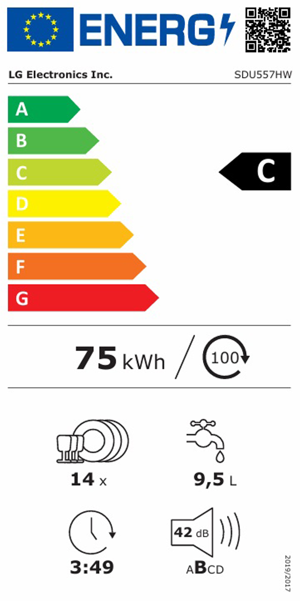 Diskmaskin LG SDU557HW