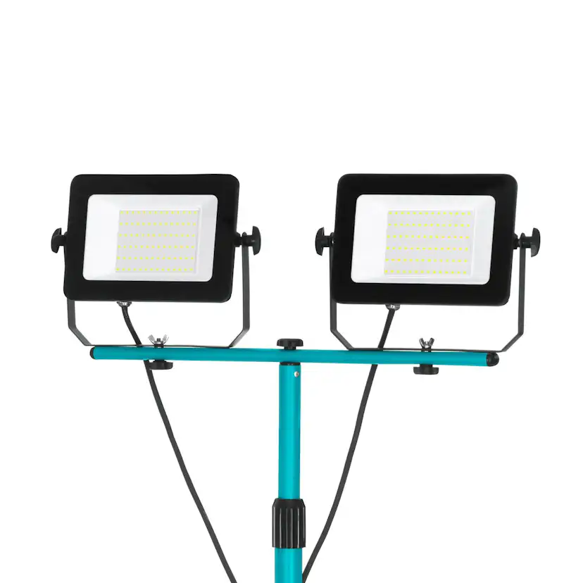 Arbetsbelysning Eglo LED-Stativstrålkastare med 2 Lampor 52W