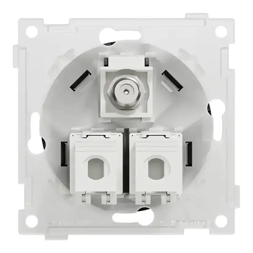 Vägguttag Elko One Modularuttag Infälld RJ45 Cat.6 UTP