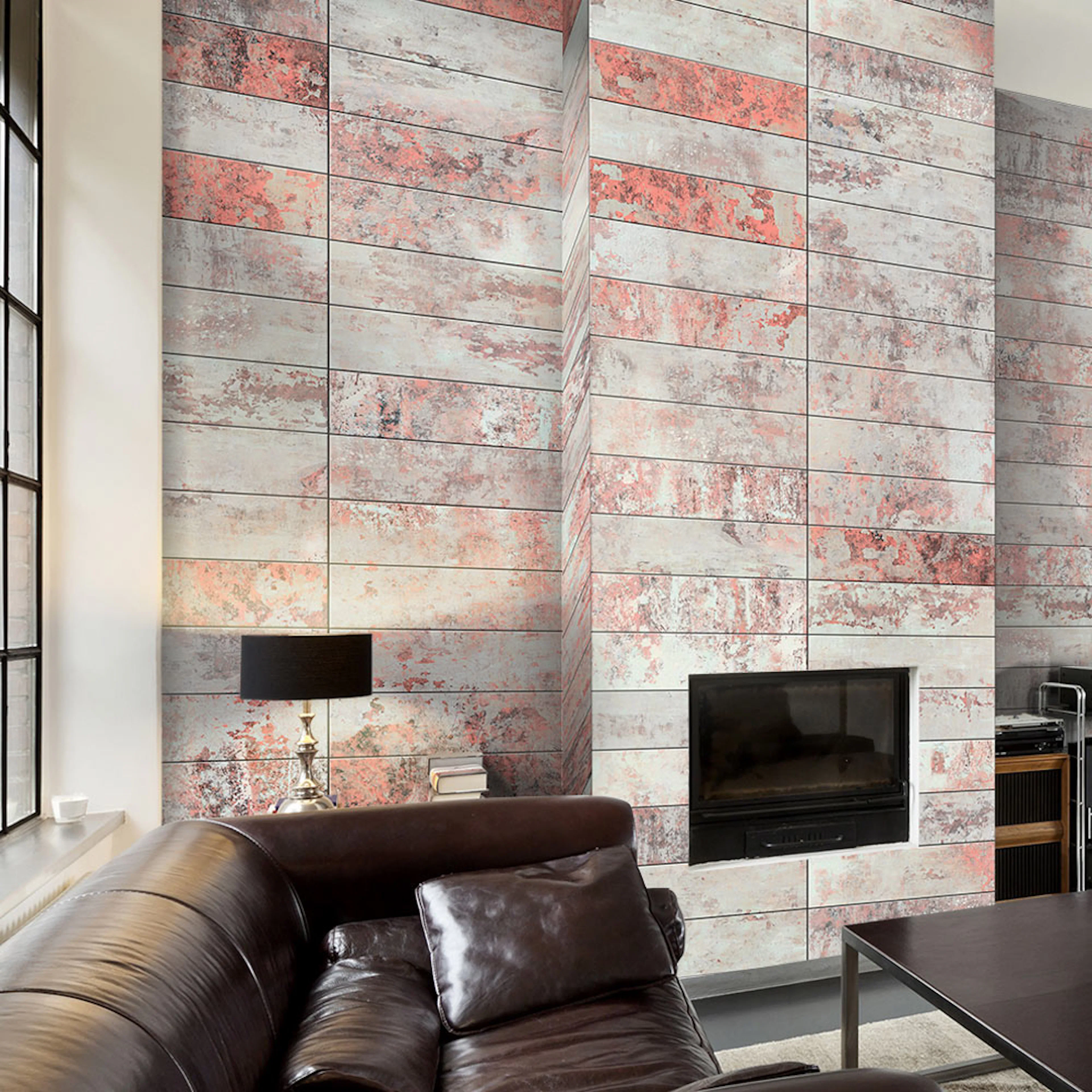 Fototapet Arkiio Orange marble 50x1000 cm