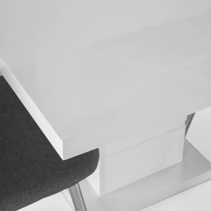 Matgrupp Concept 55 Ratliff Rektangulärt Matbord 180-220 cm Förlängningsbart med 6 Nibe Matstol