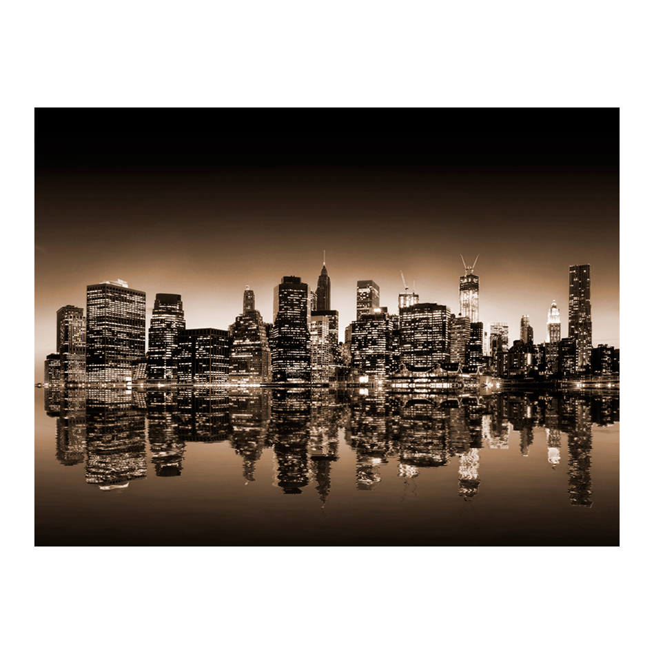 New York - sepia 350x270 Storlek: 350x270 cm