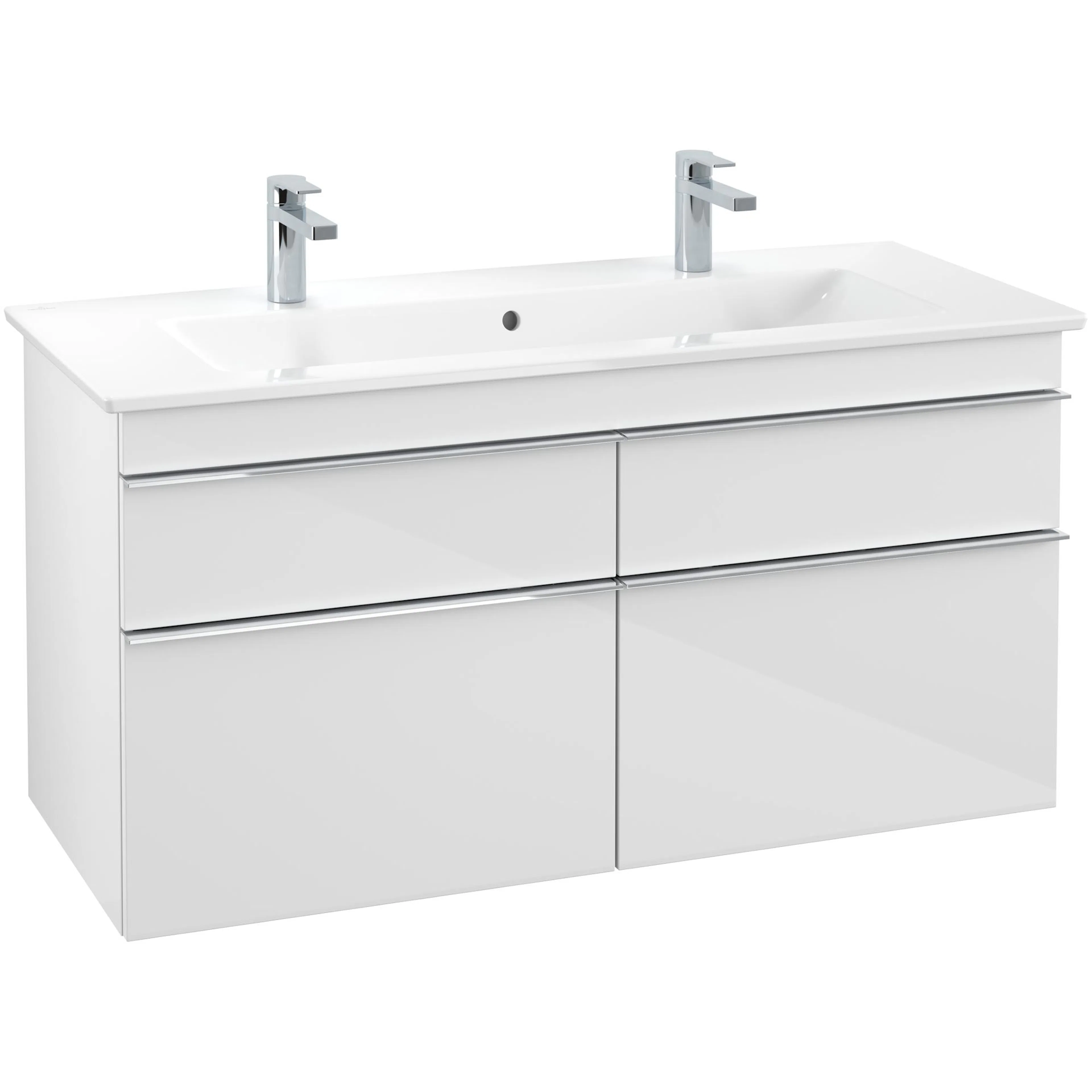 Tvättställsskåp Villeroy & Boch Venticello 115 cm med  4 Lådor för Skåpstvättställ