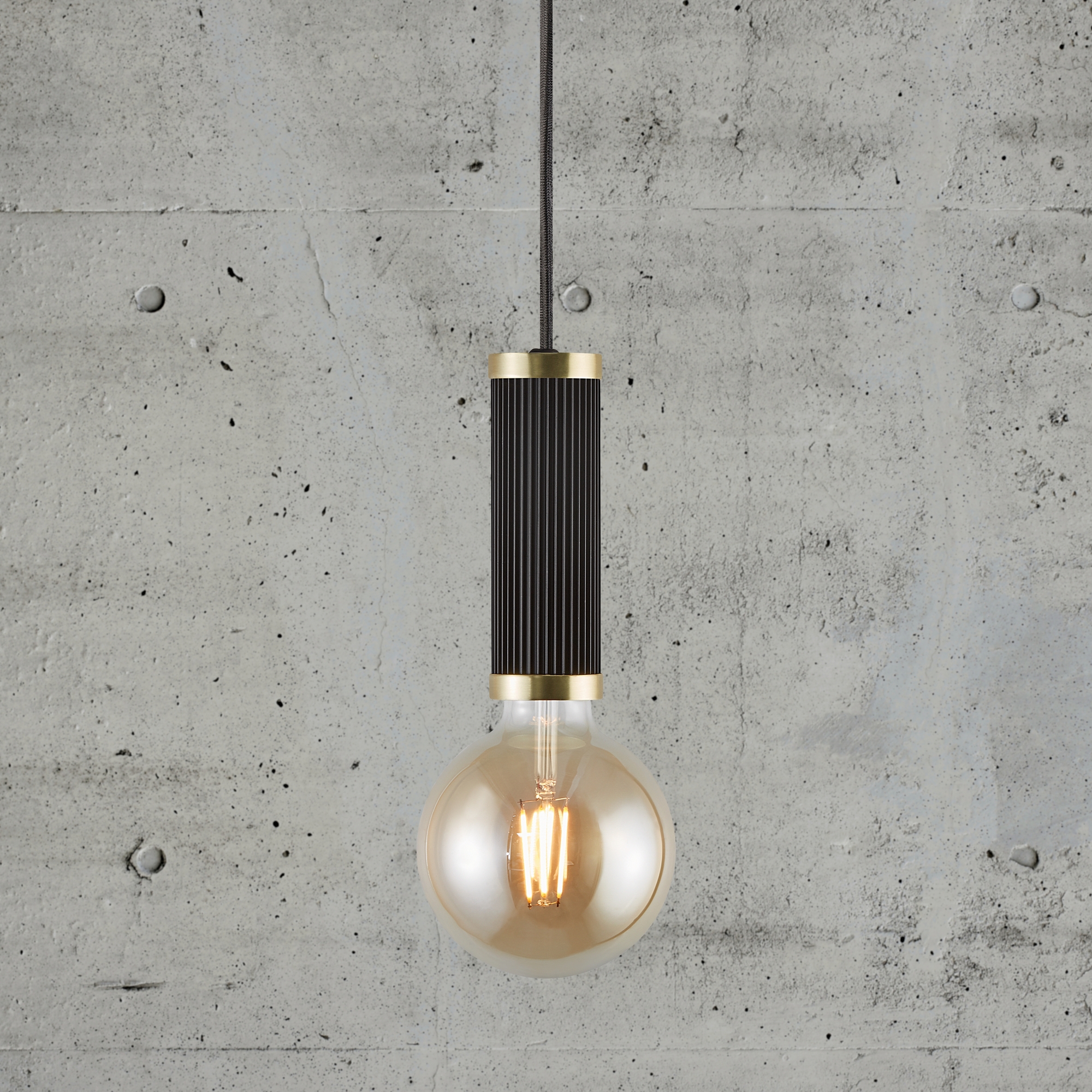 Taklampa Nordlux Galloway Svart