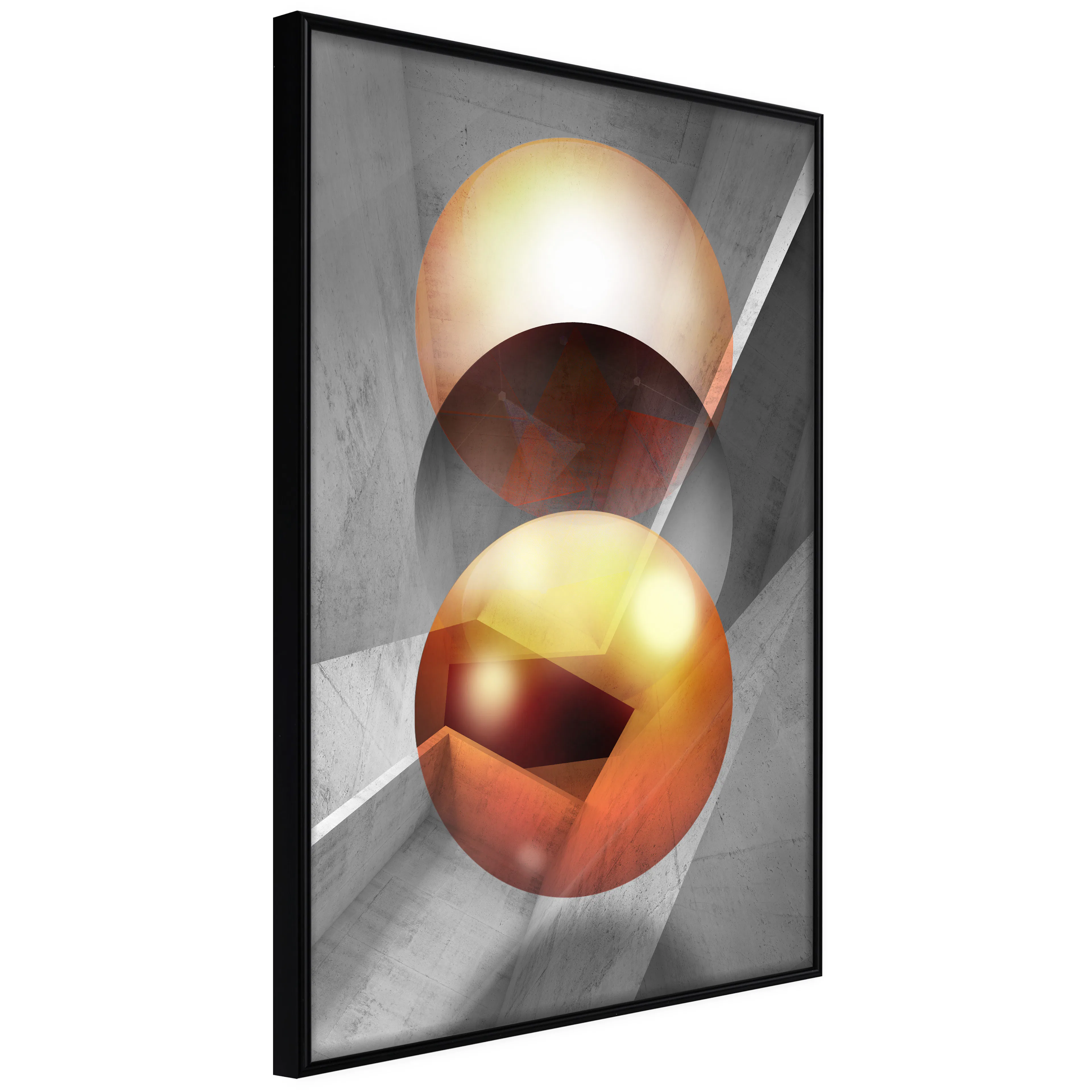 Affisch - Newton's Cradle [Poster] 20x30 Svart ram, 20x30 cm