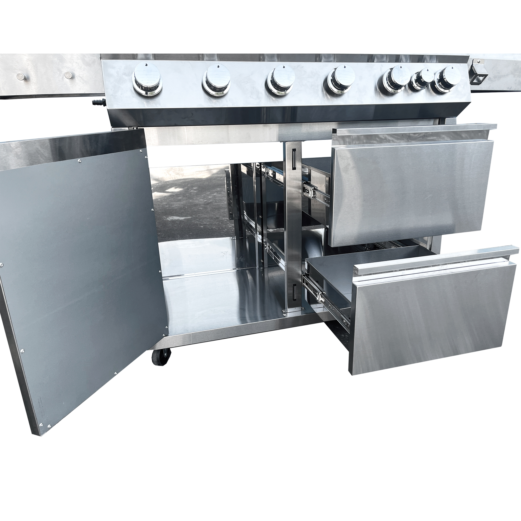Gasolgrill Kobe Premium 6+1 RST Grå
