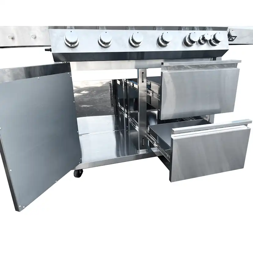 Gasolgrill Kobe Premium 6+1 RST Grå