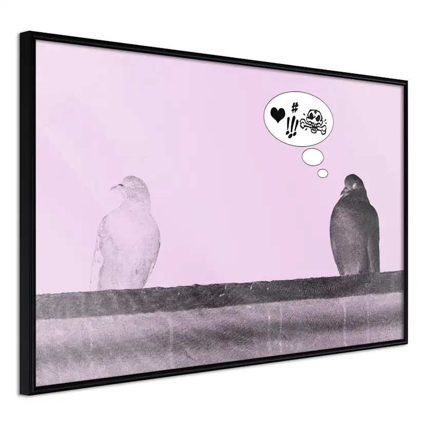 Poster Artgeist Affisch Courtship