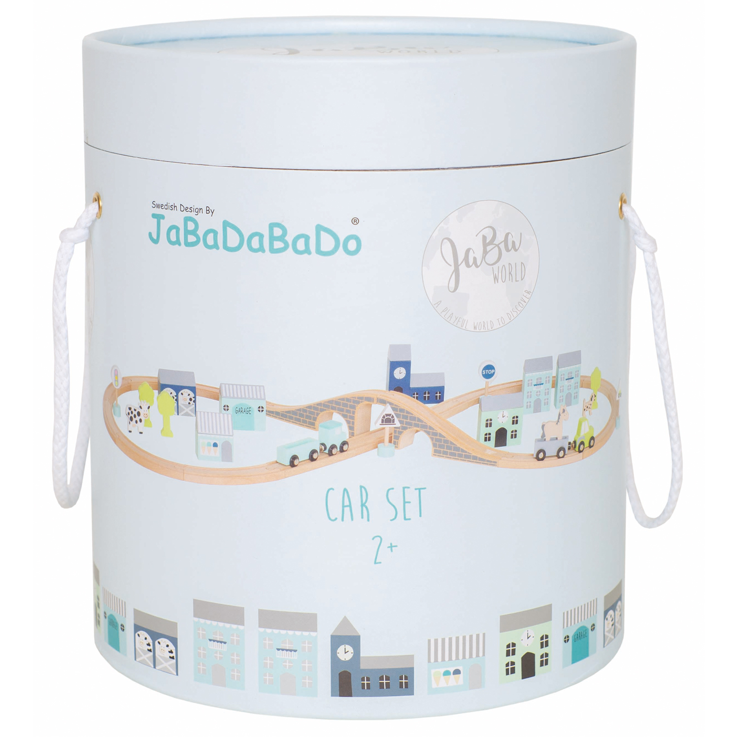 Bilbana Jabadabado M Väg Blå