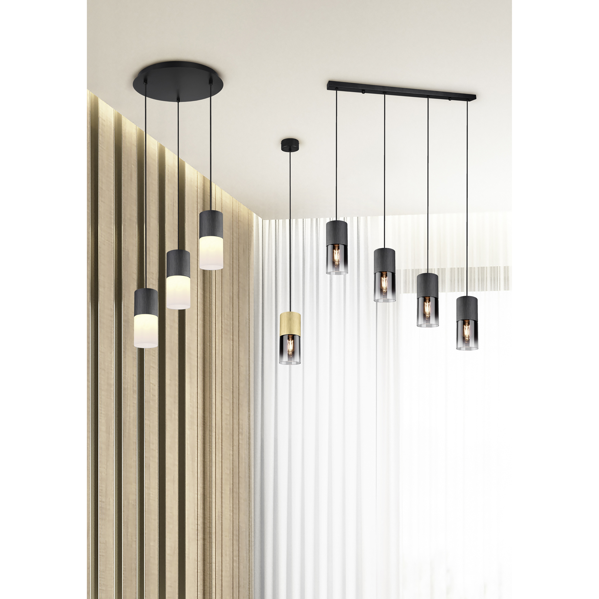 Taklampa Trio Robin 4L E27