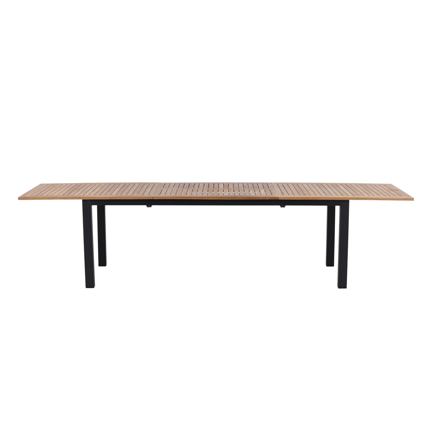 Panama - Table - 224/324*100 - svart Alu/Teak Svart/Teak