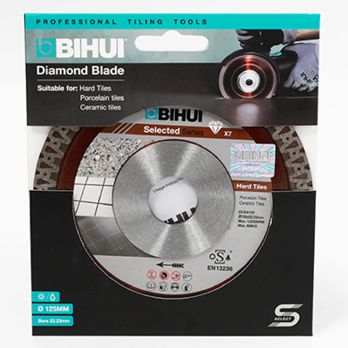 Diamantklinga BIHUI B-Master 125 mm