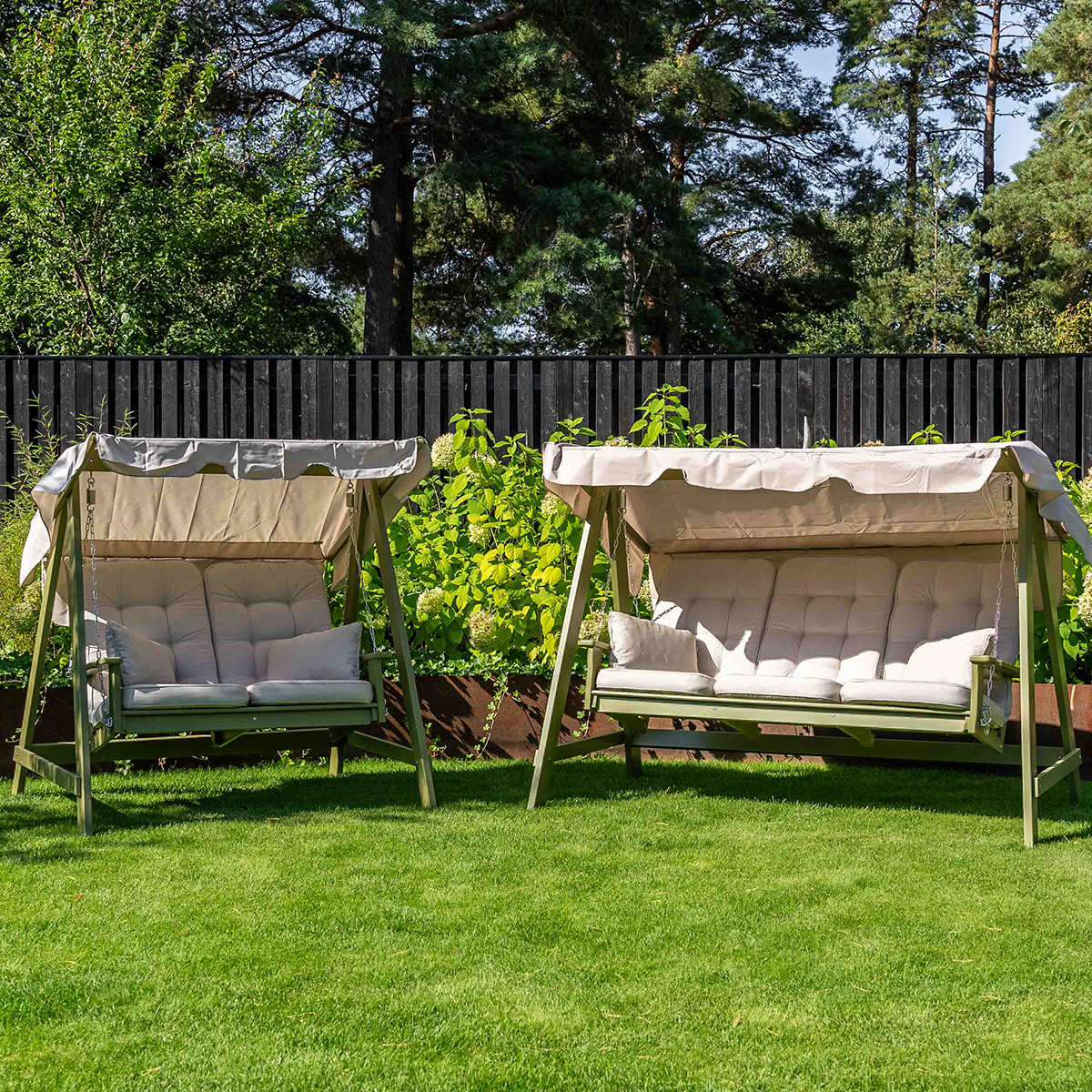 Hammock Eden Wood Mellby 2-sits Utomhus