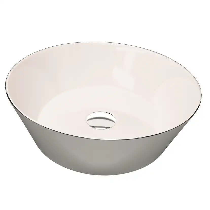 Tvättställ Badlyx Round 105 Bicolor 35 cm