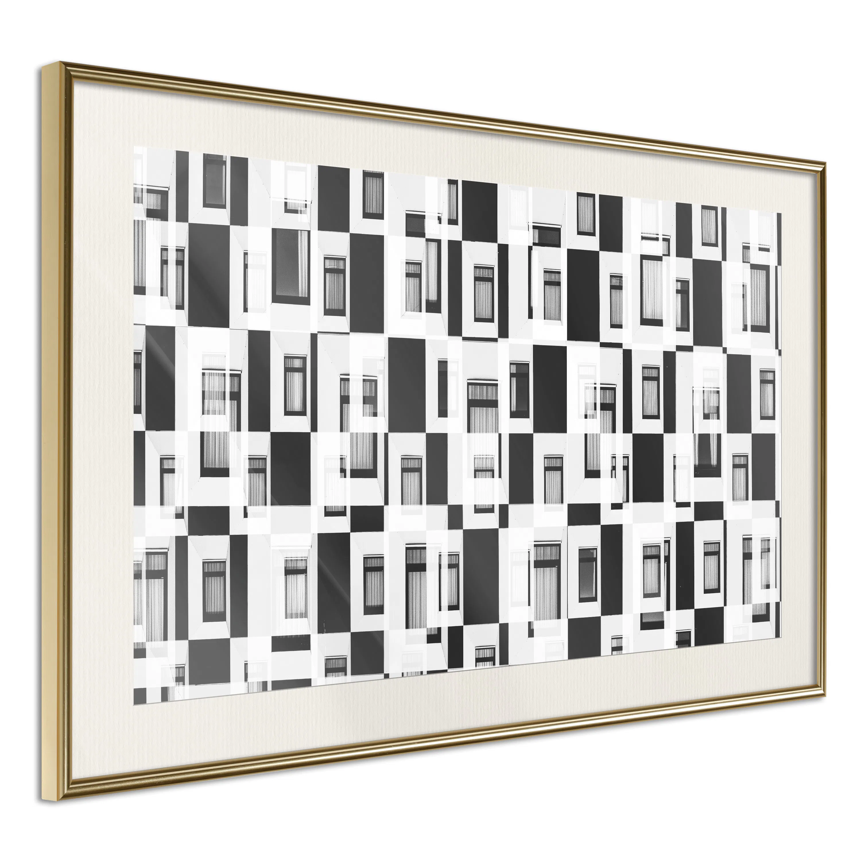 Poster Artgeist Affisch Abstract Windows
