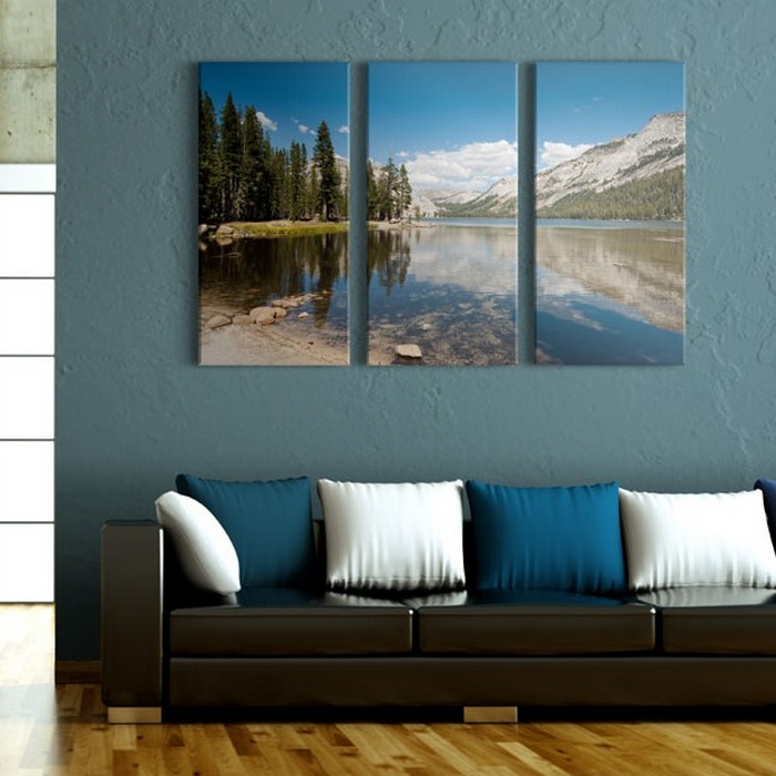 Tavla Arkiio MountaIns Trees And Pure Lake