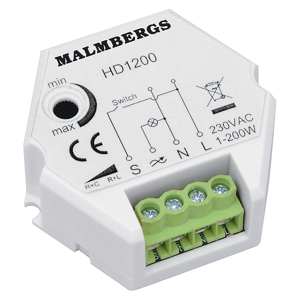 Dosdimmer Malmbergs 1-200W