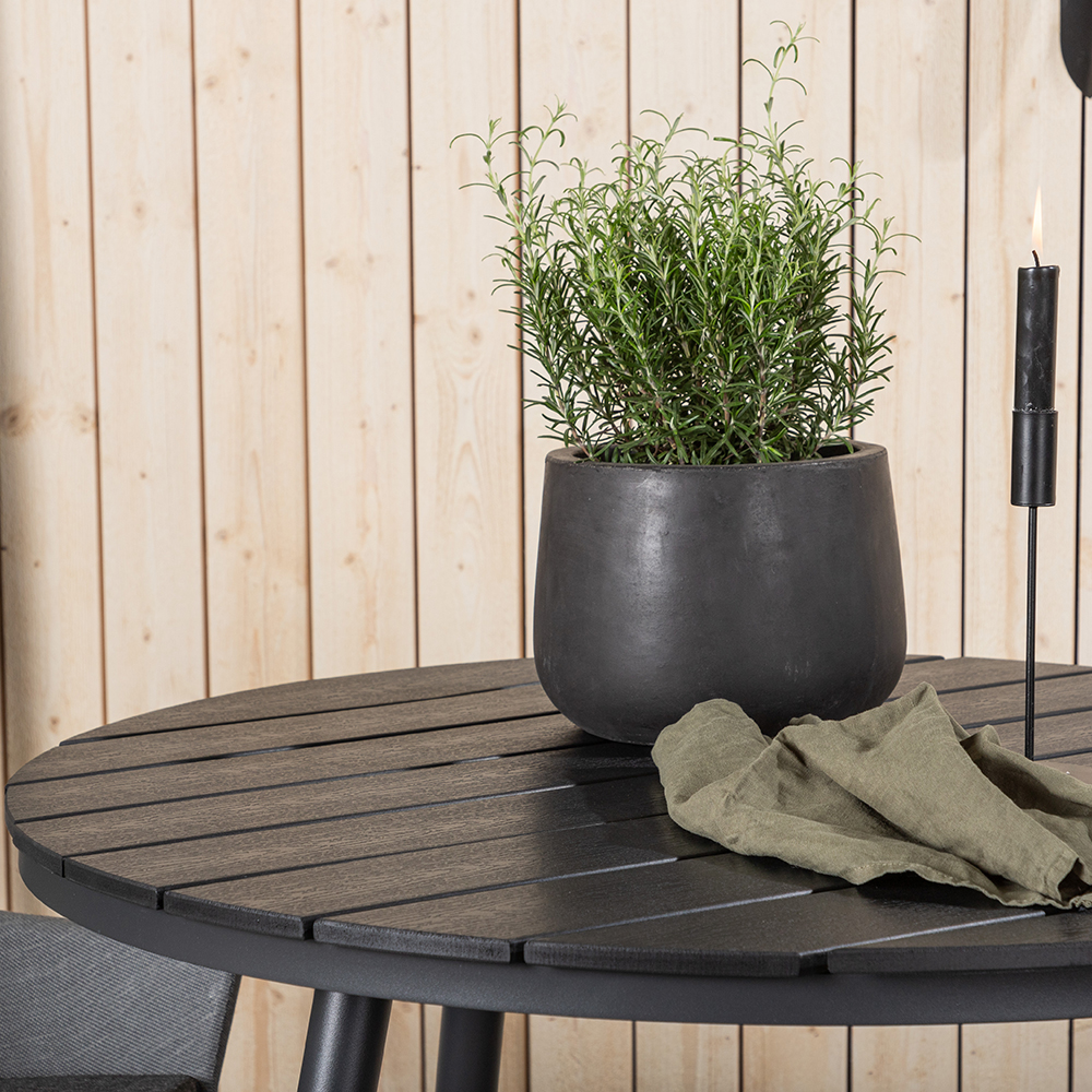 Cafégrupp Venture Home Break Ø90 cm med 2 Spoga Stolar