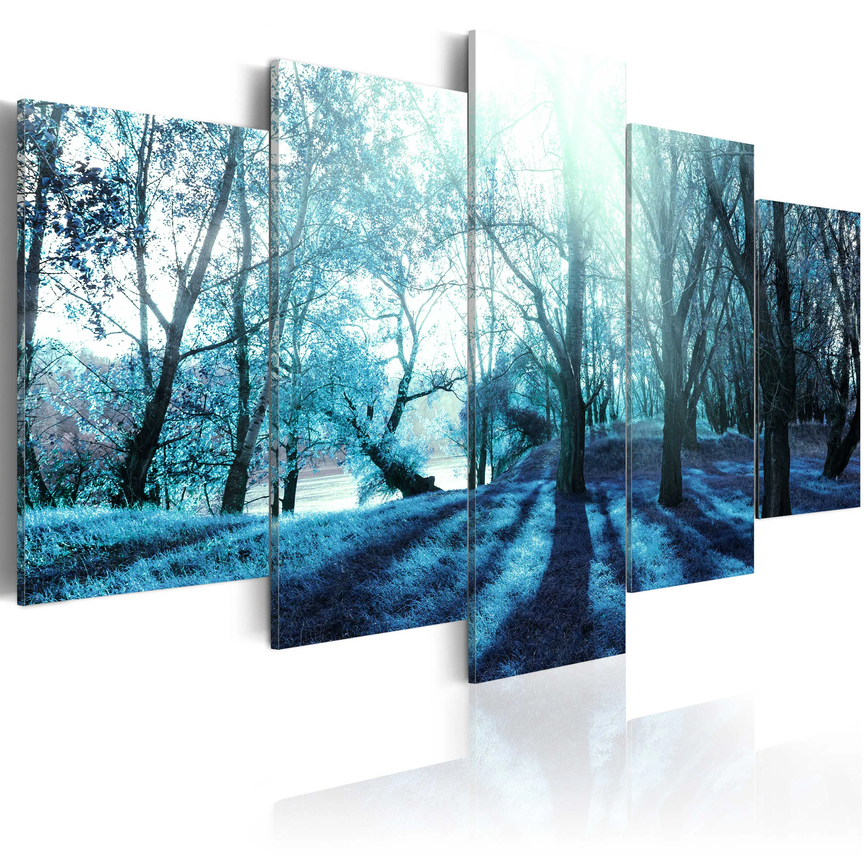 Akrylglastavla Arkiio Blue Glade